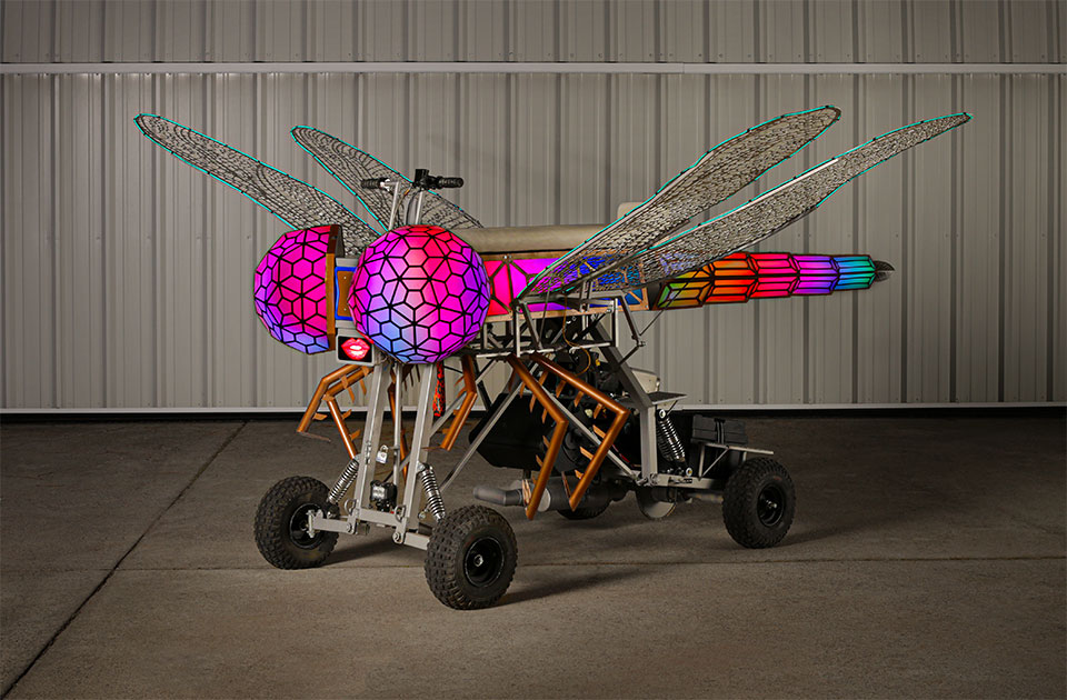 Dragonfly art car